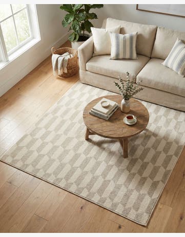 Ivory Contour Rug