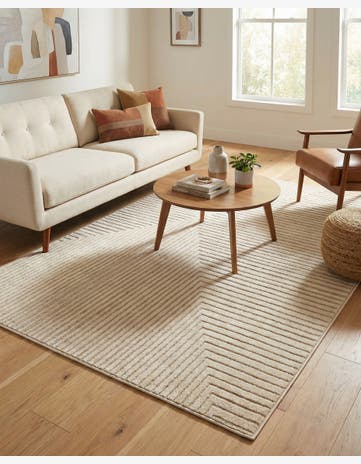 Ivory Contour Rug