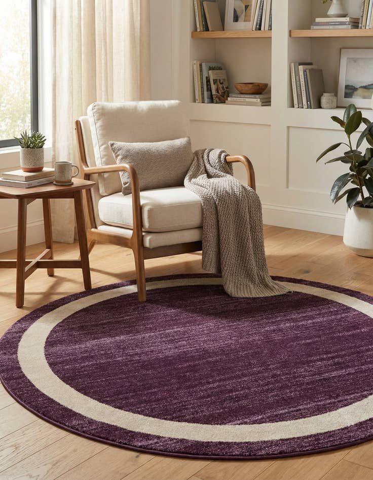 Detail image of 6' x 6' Angelica Round Rug