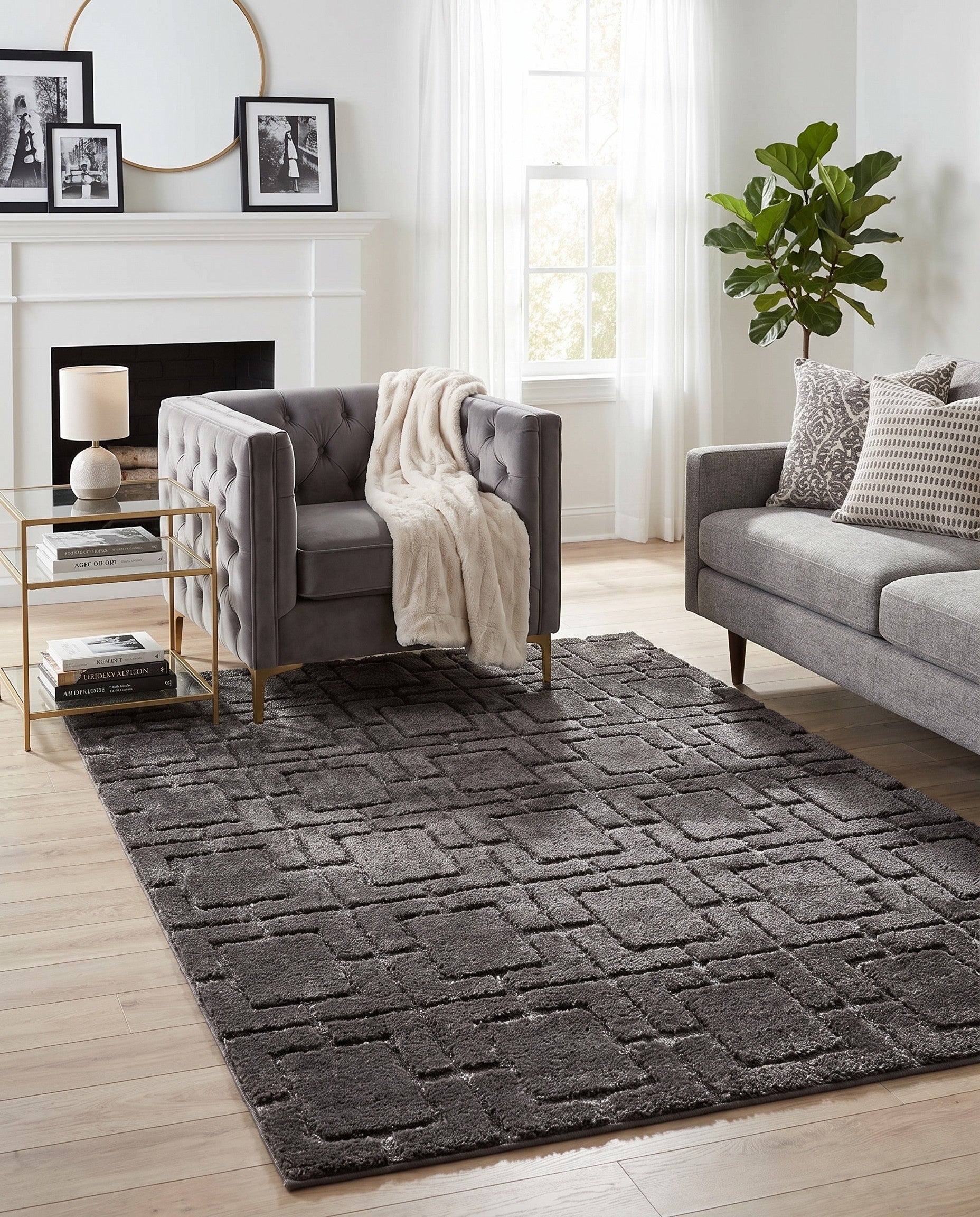 4' x 6' Marilyn Monroe™ Glam Deco Rug