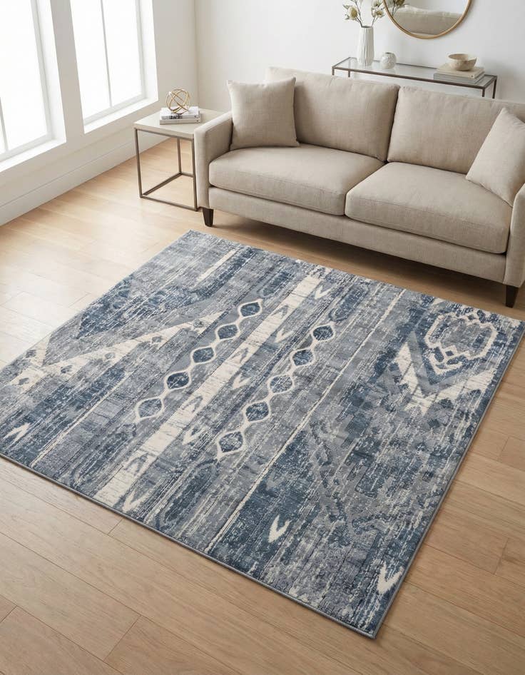 Detail image of 6' x 6' Oregon Square Rug