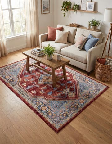 4' x 6' Kamala Washable Rug