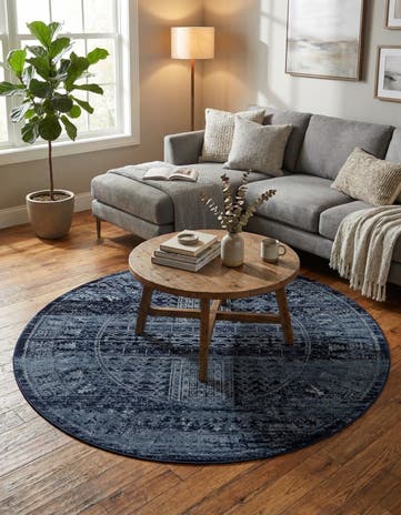 6' x 6' Kennedy Round Rug