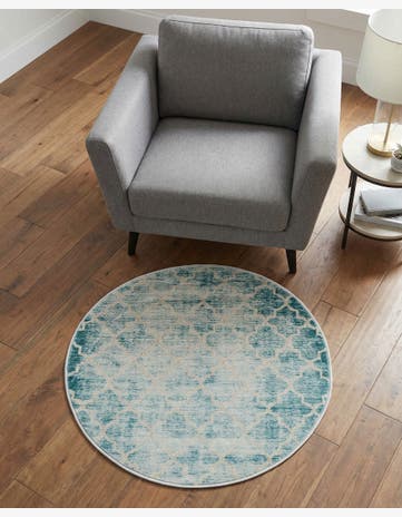 Jill Zarin 3' 3 x 3' 3 Uptown Lincoln Center Round Rug
