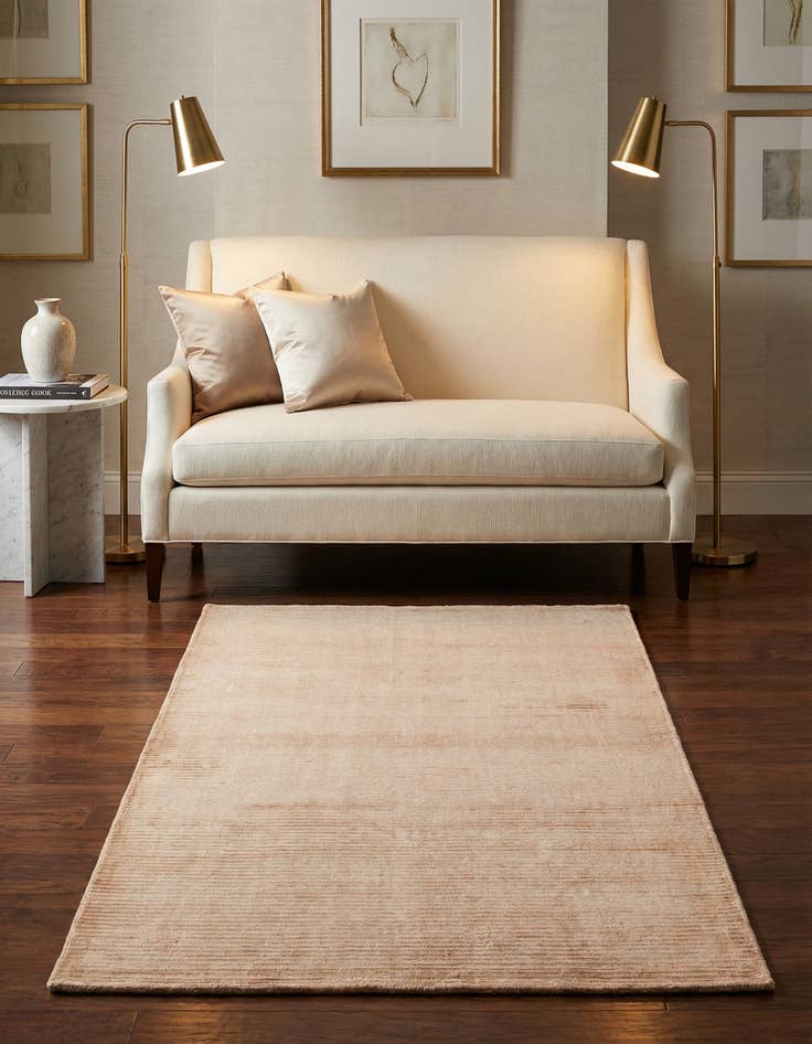 Detail image of 2' 7 x 5' Hand Knotted Darya Wool Rug