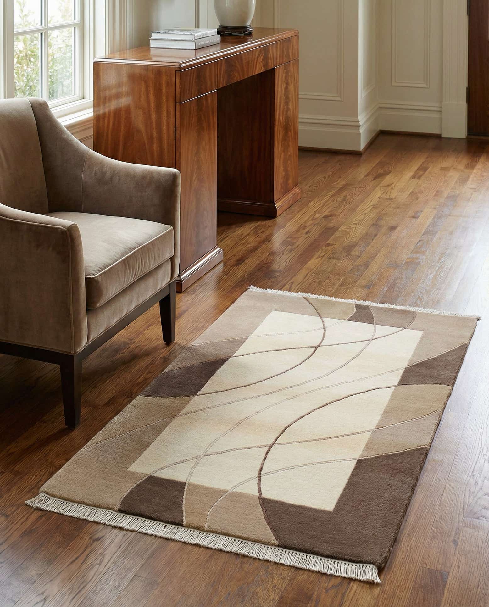 3' x 5' 1 Hand Knotted Darya Wool Rug
