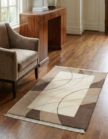 3' x 5' 1 Hand Knotted Darya Wool Rug