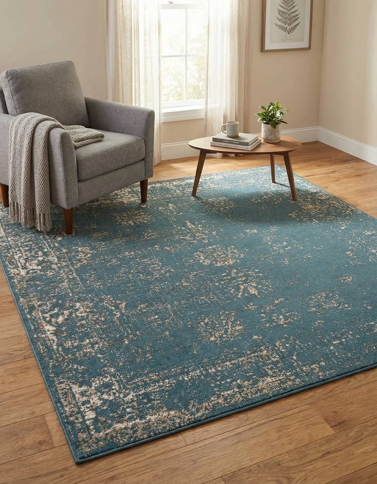 Detail image of 6' x 6' Monte Carlo Square Rug