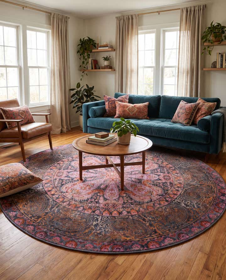 320cm x 320cm Mangata Tapis Rond