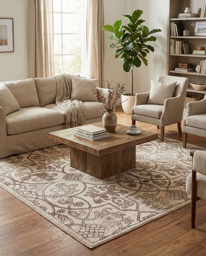 6' x 6' Nepal Square Rug