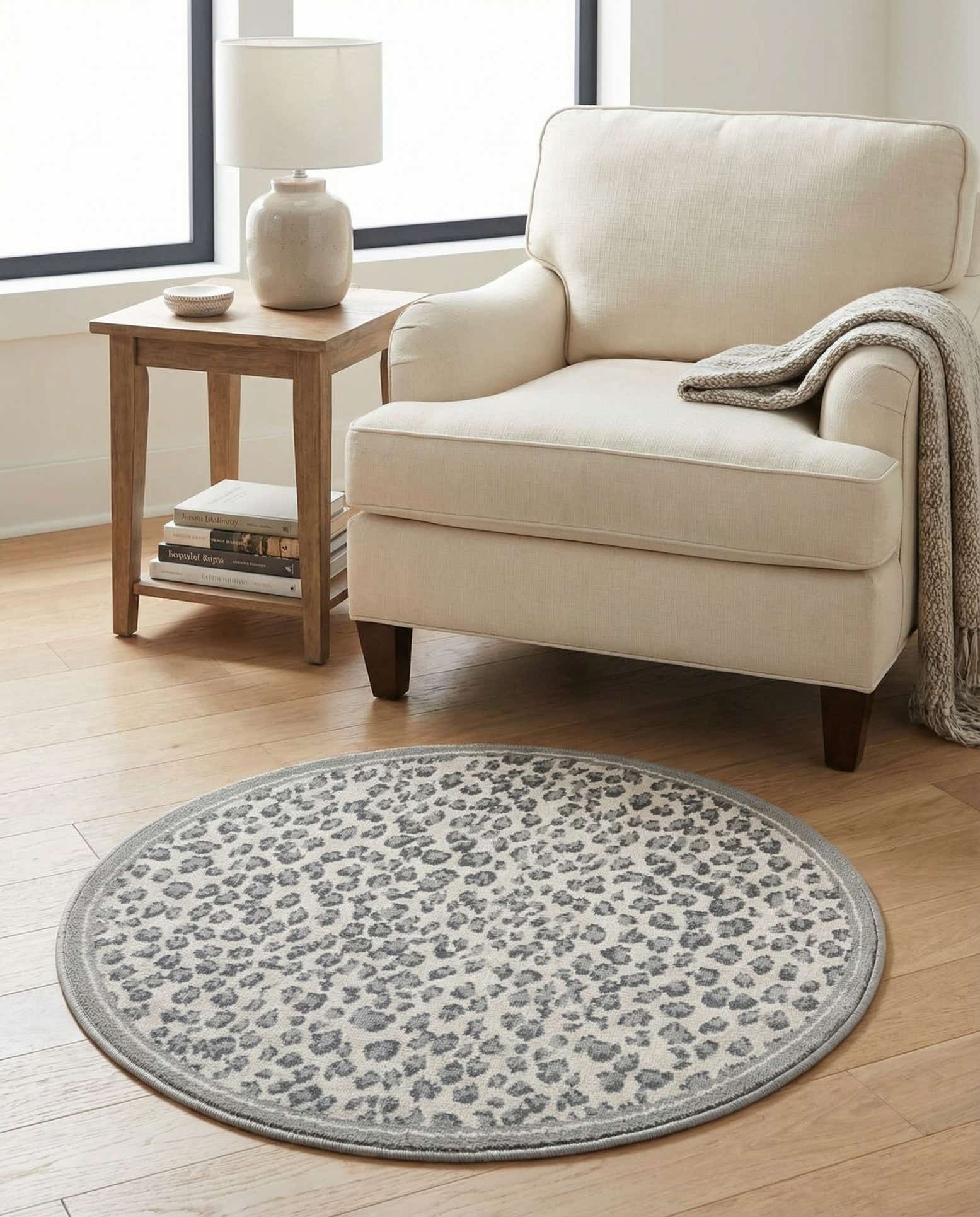 3' x 3' Safari Round Rug