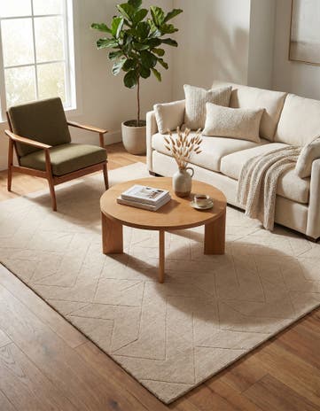 7' 10 x 11' WoolCraft Geometric Rug