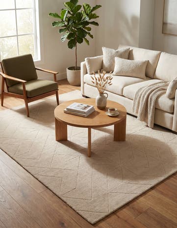 7' 10 x 11' WoolCraft Geometric Rug