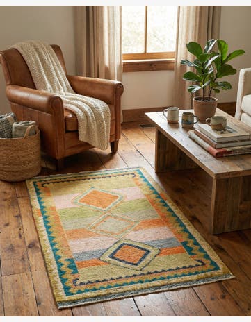 2' 8 x 4' Hand Woven Balouch Wool Rug