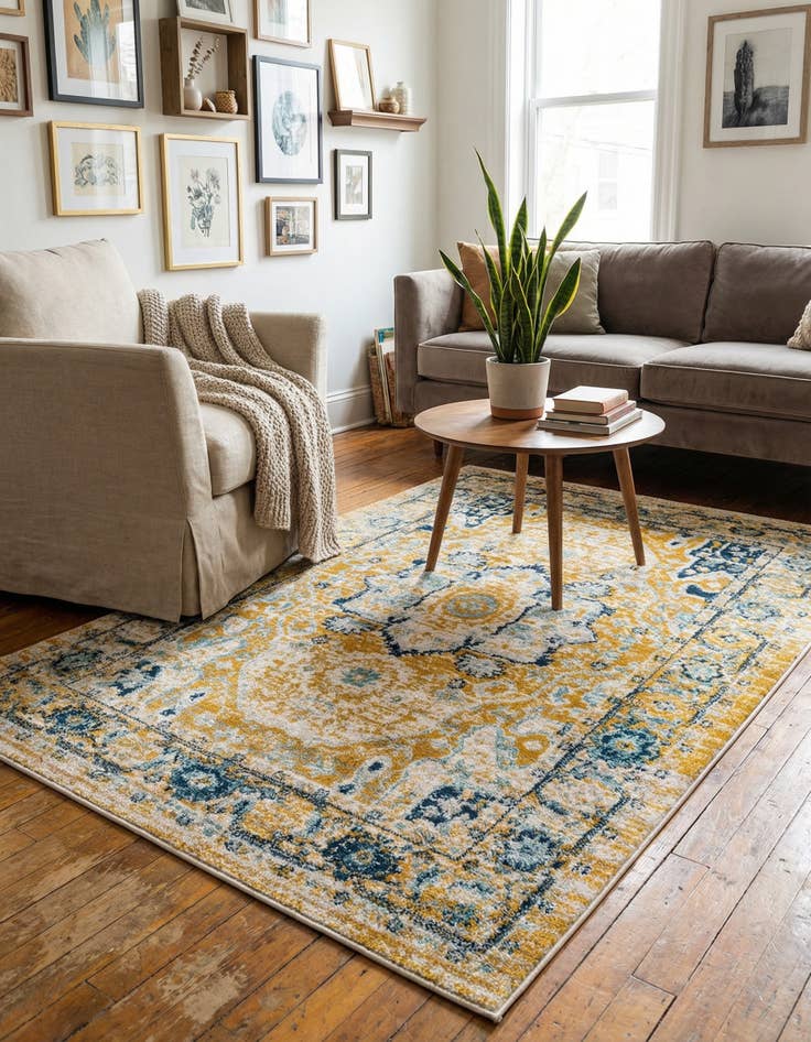 Detail image of 4' x 6' Madeline Vintage Rug