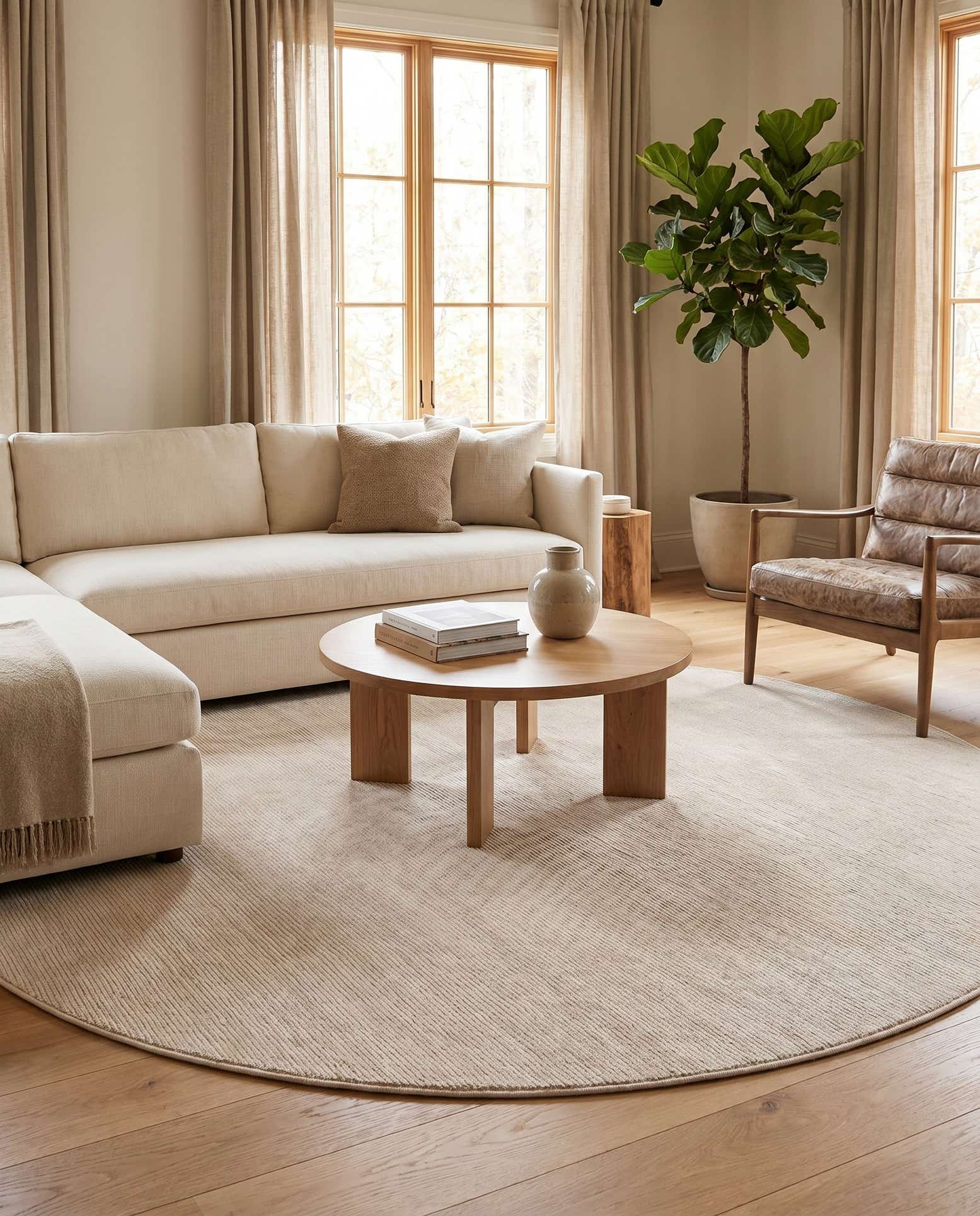 10' x 10' Finsbury Round Rug