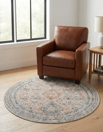 4' x 4' Newport Round Rug