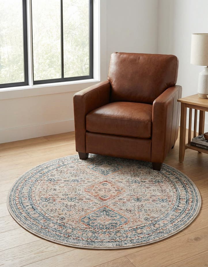 4' x 4' Newport Round Rug