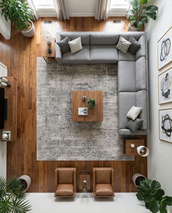 7' 10 x 7' 10 Finsbury Square Rug