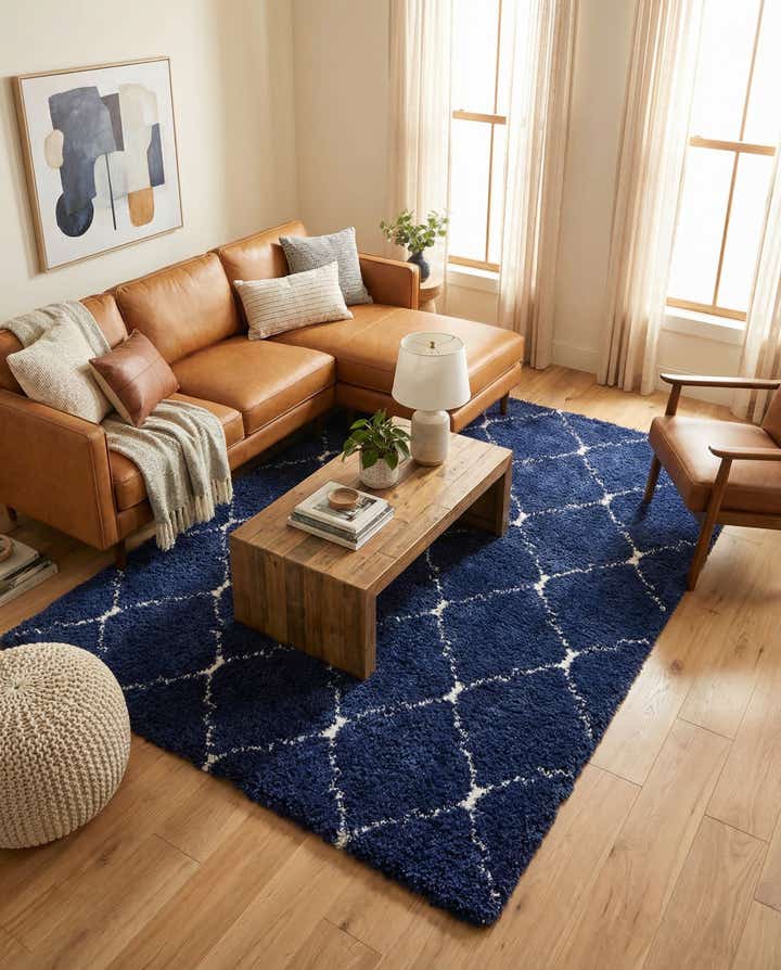 7' 10 x 10' Moroccan Shag Rug