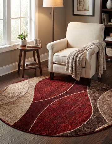 4' 1 x 4' 1 Harvest Round Rug