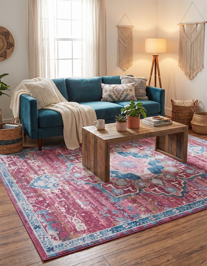 7' 10 x 10' Washable Francesca Rug