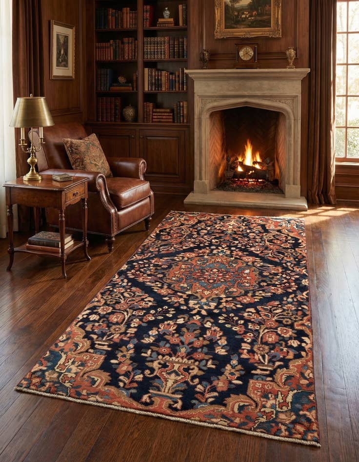 Detail image of 3' 5 x 6' 9 Hamedan Rug