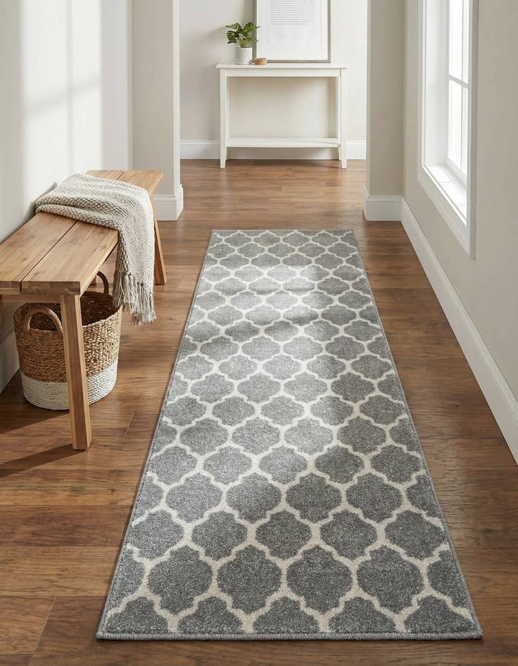 Detail image of 2' x 6' Lattice Runner Rug