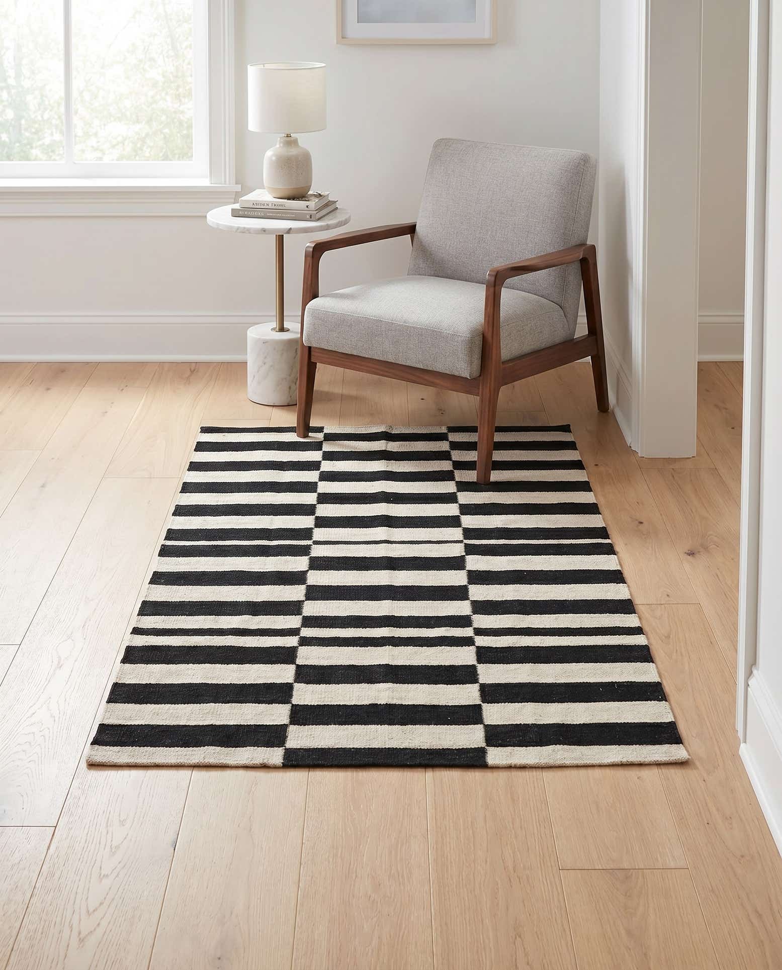 3' 3 x 5' Hand Woven Kilim Modern Wool Rug