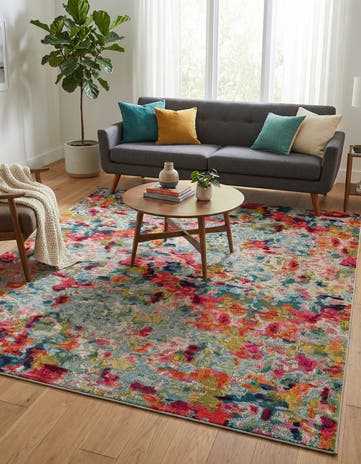 8' x 10' Washable Theia Rug