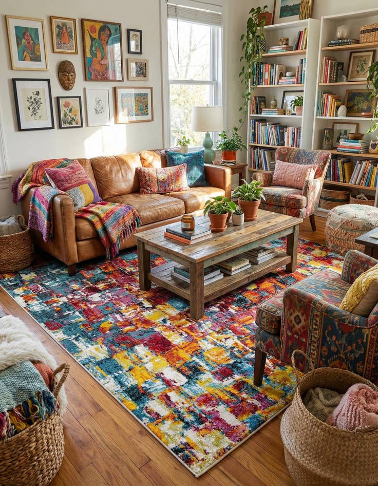 Detail image of 5' x 8' Florence Rug
