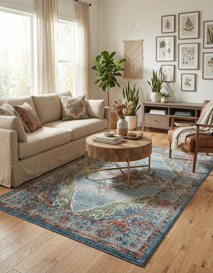 Detail image of 5' x 8' Isabella Rug