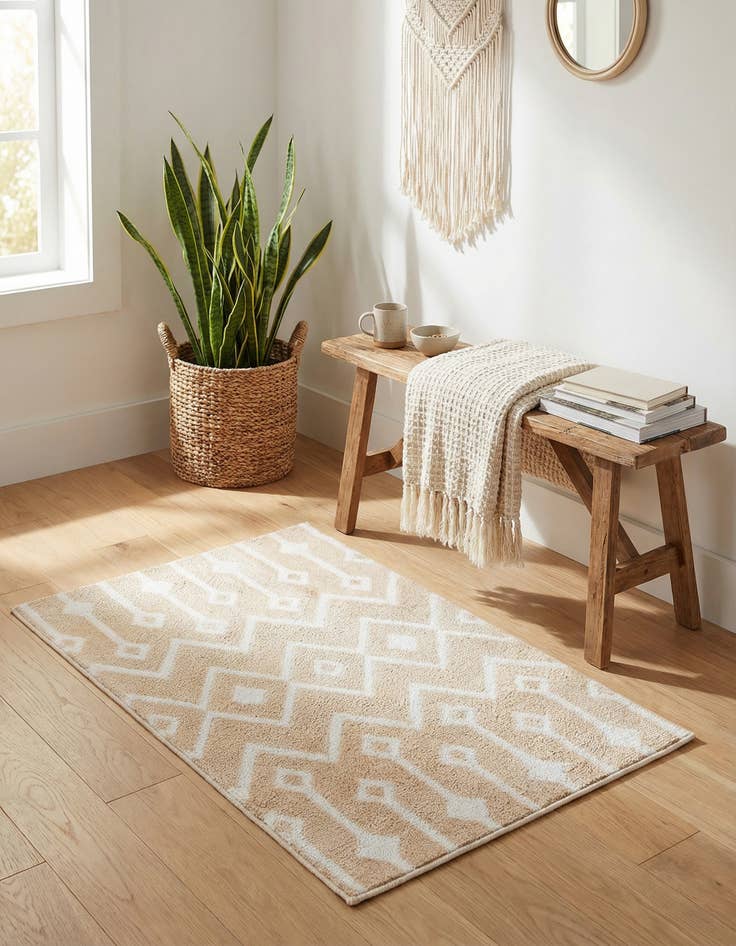 Detail image of  2' x 3' Bohemian Trellis Rug