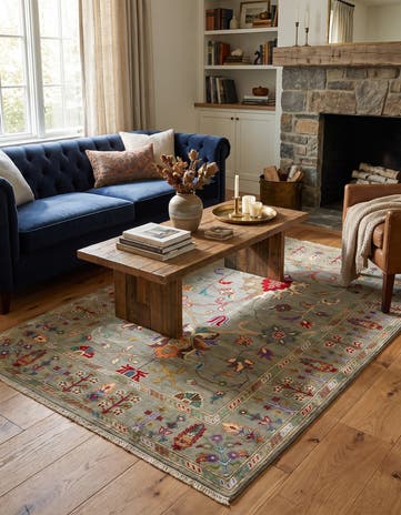 4' x 6' 3 Hand Knotted Kazak Rug