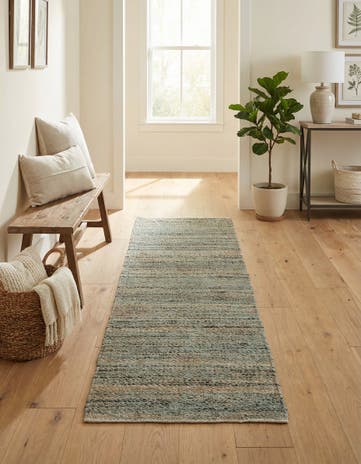 2' x 6' 1 Palm Beach Jute Runner Rug