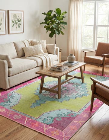 8' 4 x 12' Washable Timeless Rug