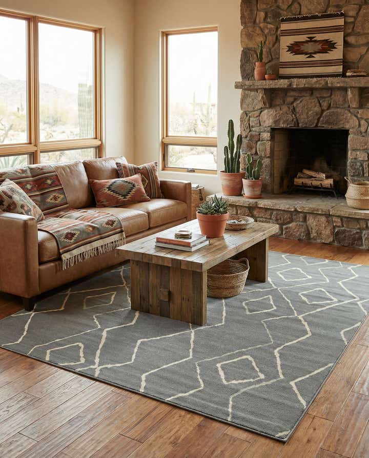 8' x 10' Southwestern Rug