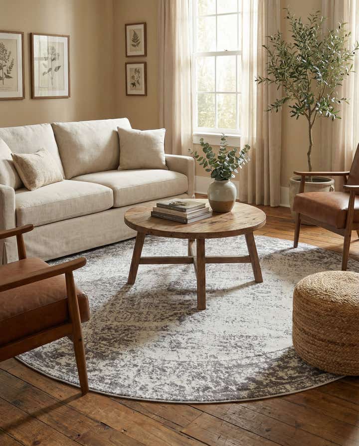 7' 10 x 7' 10 Monte Carlo Round Rug