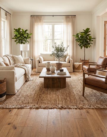 7' 10 x 7' 10 Hand Woven Chunky Jute Square Rug
