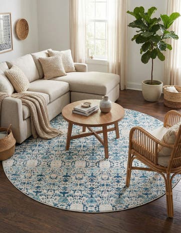 7' x 7' Amulet Round Rug