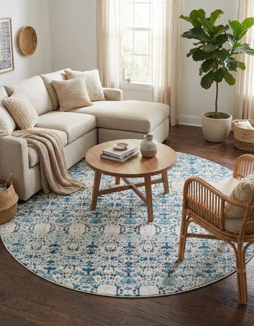 7' x 7' Amulet Round Rug