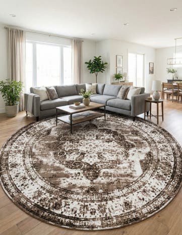 13' x 13' Monte Carlo Round Rug