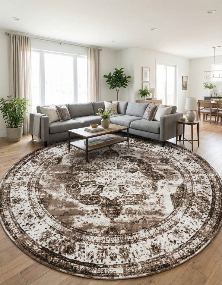 Detail image of 13' x 13' Monte Carlo Round Rug