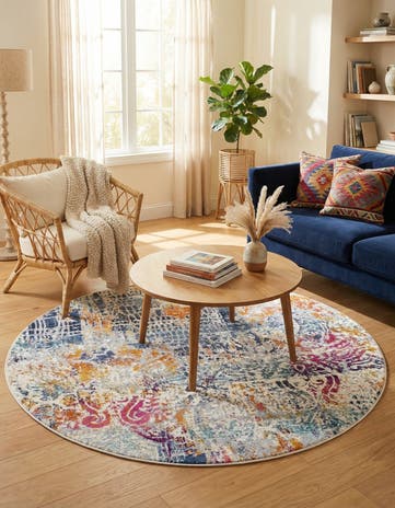 Malibu Round Rug
