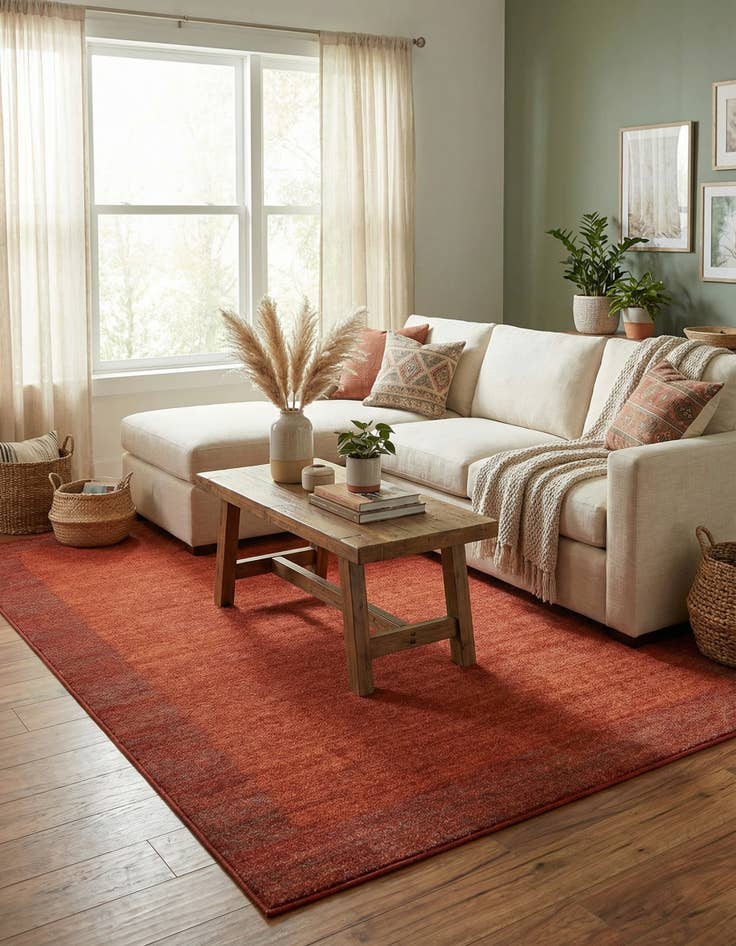 Detail image of 5' 3 x 8' Angelica Rug