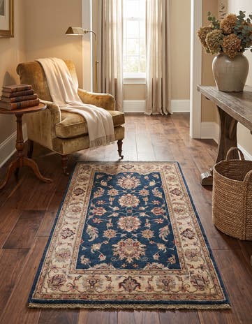 2' 8 x 4' 1 Hand Knotted Ziegler Rug