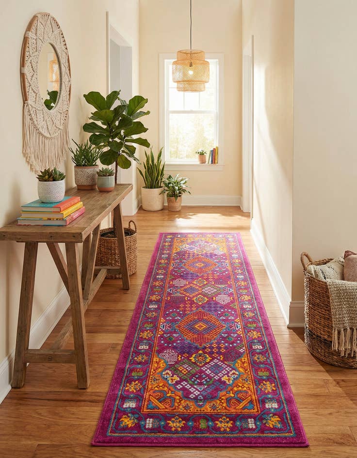 Detail image of 2' x 6' Calypso Runner Rug