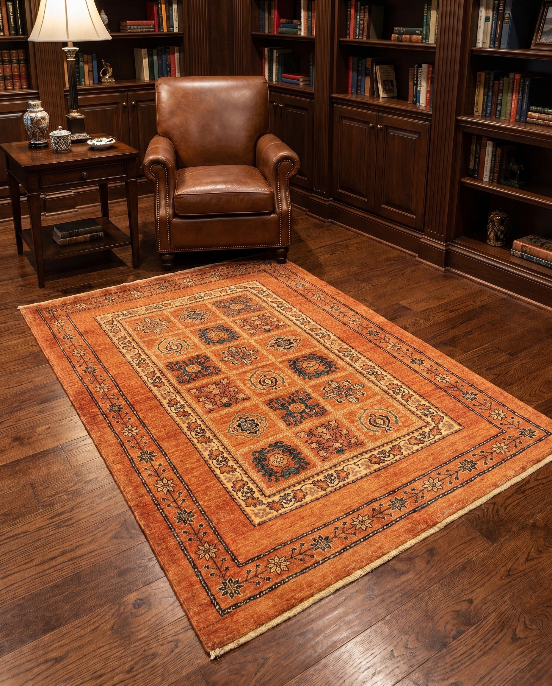 3' 7 x 5' 3 Kashkuli Wool Rug