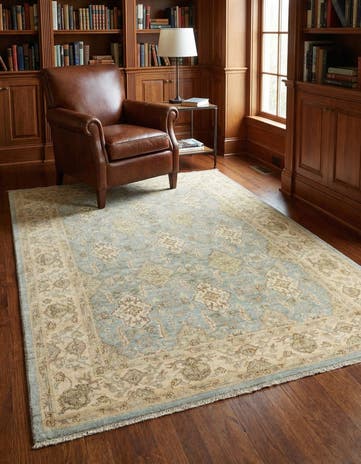 5' x 6' 6 Peshawar Ziegler Rug