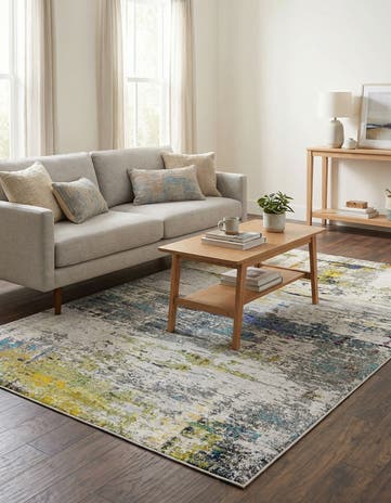 5' x 8' Washable Theia Rug